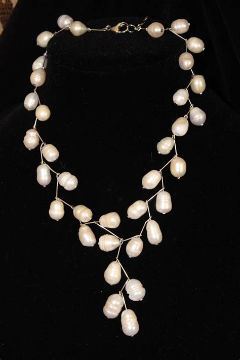 Sold Price 3 Necklace Baroque White Pearls July 6 0120 1100 Am Edt