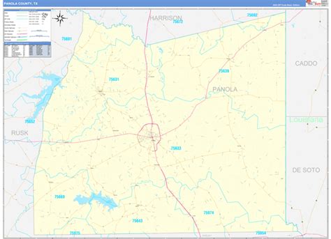 Digital Maps Of Panola County Texas
