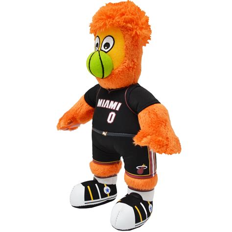Miami Heat® Burnie Mascot 10 Plush Bleacher Creatures
