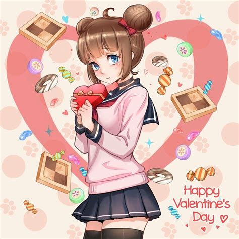 Pin By Celestia On Anime Valentines Anime Anime Happy Valentines Day