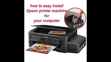 How To Easy Install Epson Printer Machine For Your Computer Youtube