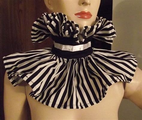 Free, fast shipping (in the us). LAST Psyco Circus Collar Choker Ruffled Black and by ...