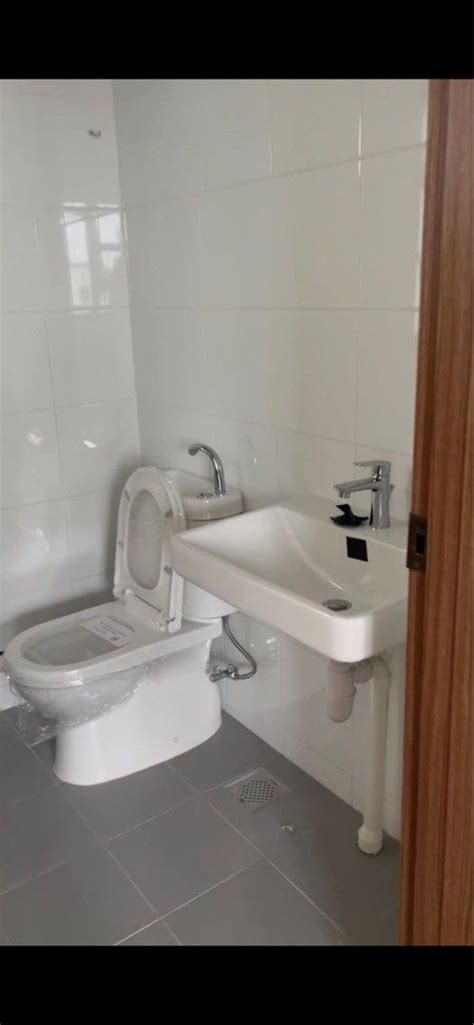 Hdb Bto Toilet Basin And Tap Furniture And Home Living Bathroom