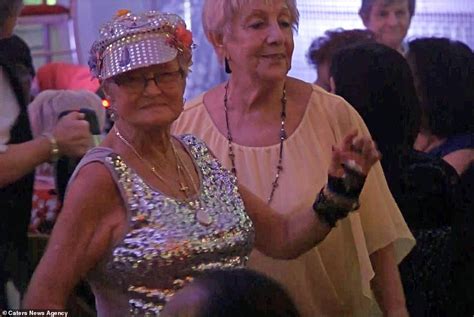 Lunchtime Nightclub For The Over 60s Sees Pensioners Donning Glitzy Gear In Bid To Beat