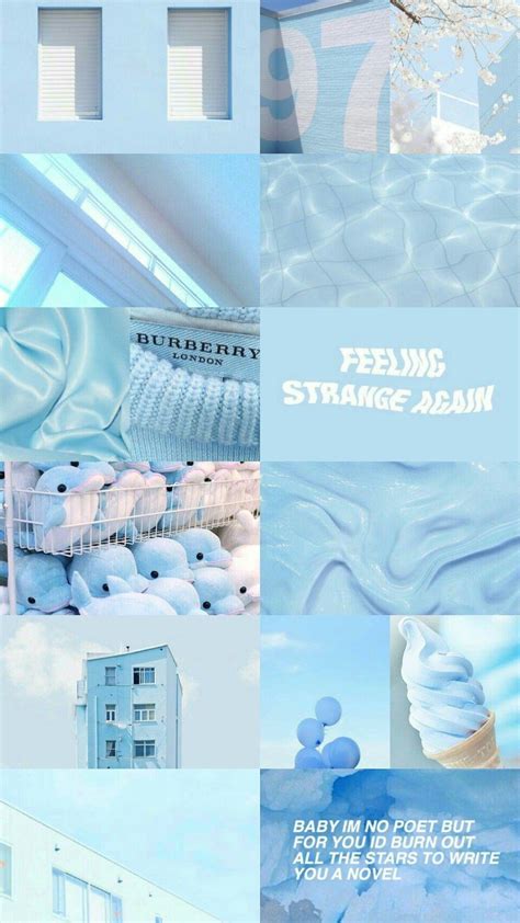 These are aesthetically pleasing pretzels. Blue Aesthetic Lockscreen Wallpapers - Wallpaper Cave