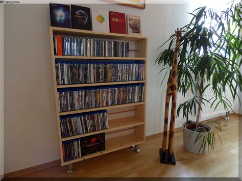 Selbstbau eines regals fur blu rays oder dvds technikaffe de. Bluray/DVD - Regal | Dvd regal selber bauen, Regal selber ...