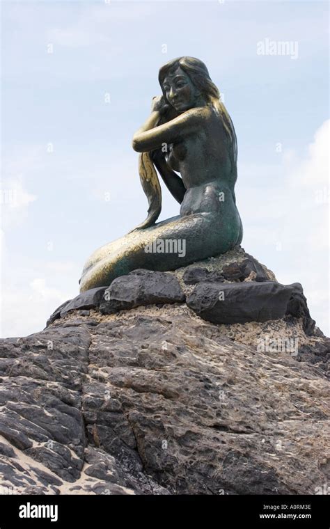 Mermaid Statue Songkhla Thailand Stock Photo Alamy
