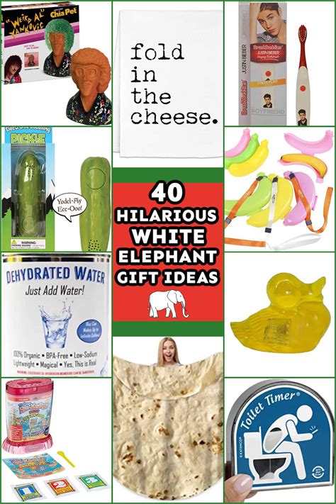 Funny White Elephant Gift Ideas Under Play Party Plan