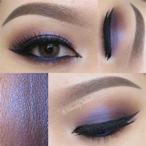 Irisdecent Purple Iridescent Eyeshadow Asian Eye Makeup