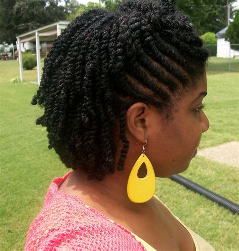 This type of hairstyle can be quickly transformed into a flat twist out style as well. FroStoppa: Ms-gg's natural hair journey and natural hair ...