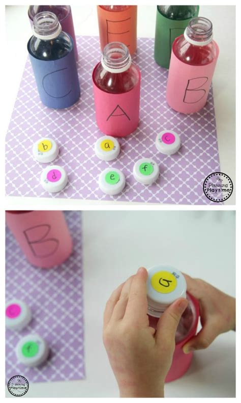 Preschool Letter Matching Activity Planning Playtime