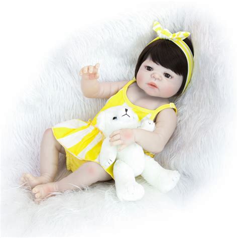57cm Reborn Full Body Soft Silicone Babies Sale Princess Realistic Cute