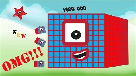Counting 1 To 1000000 Learn To Countvideo For Kidsnumber Blocks