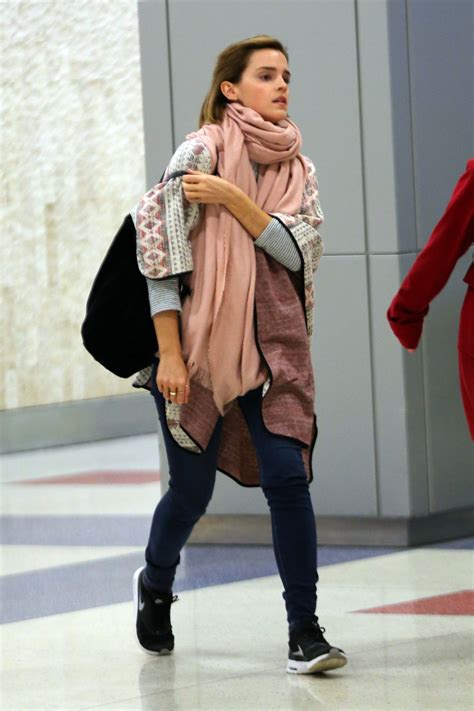 Emma Watson At Jfk Airport In New York 04032016 Hawtcelebs