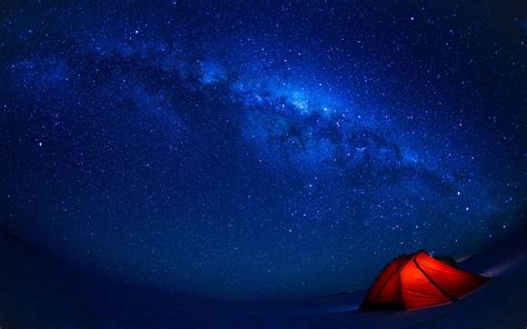 Stars Tent Landscape Milky Way Wallpapers Hd Desktop And Mobile