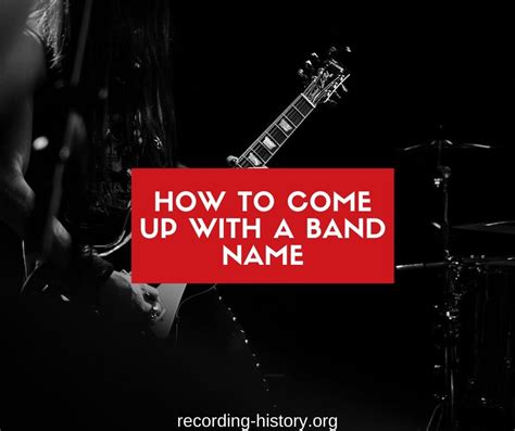 Band Name Generator How To Come Up With A Greate Band Name