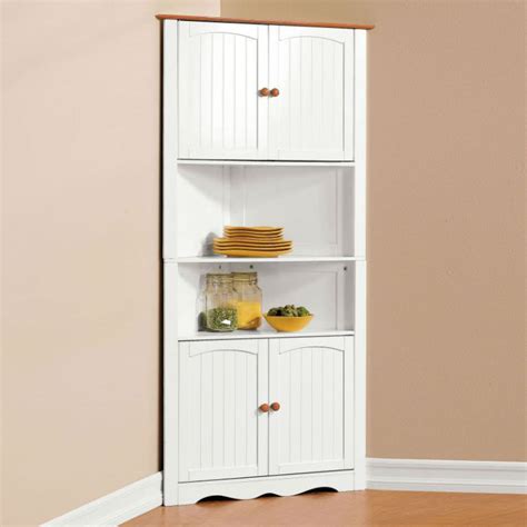 Tall Corner Storage Cabinet Design Home Roni Young The Awesome Of