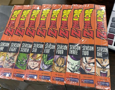 Dragon Ball Z The Complete Seasons 1 9 Dvd Box Set 54 Dsic Free Shipping