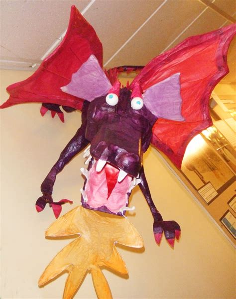 Paper Mache Dragons From Recycled Materials Creative Jewish Mom