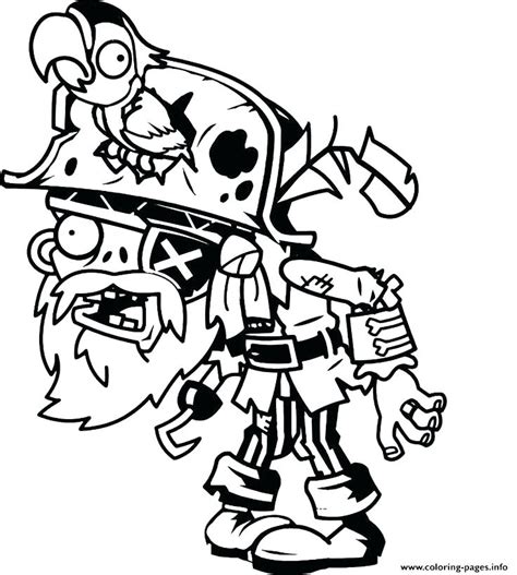 Zombies coloring page with few details for kids. Plants Vs Zombies 2 Coloring Pages at GetColorings.com ...