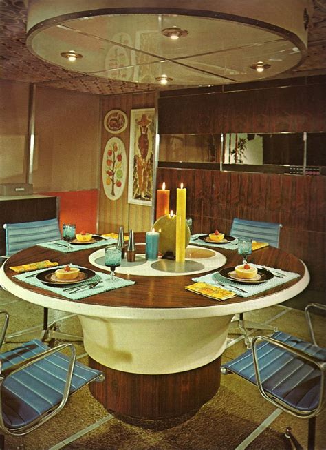 Architectural Digest 1970s Groovy Pad Not Mid Century Late