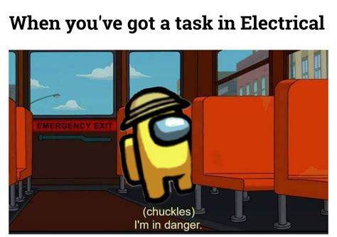 I Hate Electrical Amongus