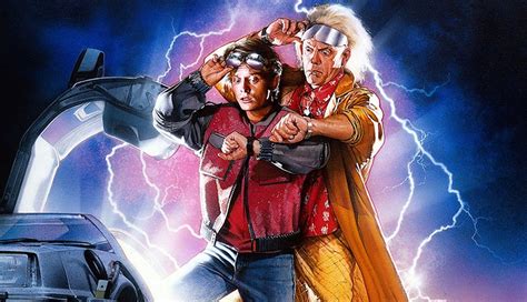 Original Painting By Drew Struzan For Back To The Future 2 Poster