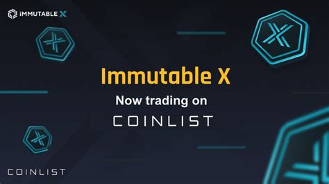 Immutable X Imx Now Trading On Coinlist