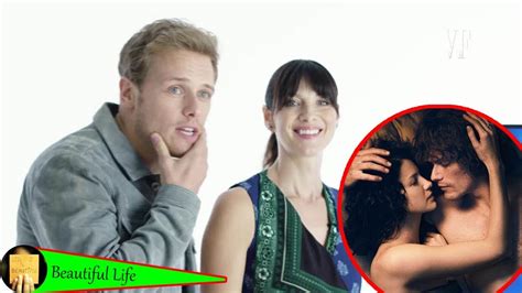 sam heughan explains jamie and claire s ‘most intimate outlander moment yet youtube