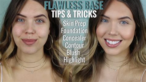Flawless Base Makeup Tips Skin Prep Foundation