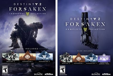 Destiny 2 Forsaken Legendary Collection Y Complete Collection Fecha