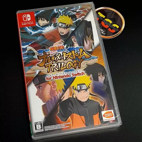 Naruto Shippuden Ultimate Ninja Storm Trilogy Switch Japan