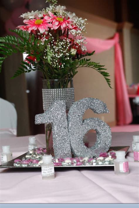 Whether you want to diy (do it yourself). Sweet 16 centerpiece | Sweet 16 centerpieces, Sweet 16 masquerade, Sweet 16 party favors