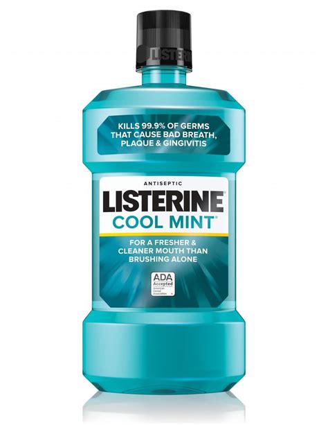 listerine® cool mint® antiseptic mouthwash listerine® professional