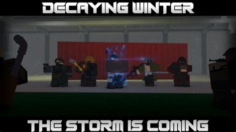 Decaying Winter The Last Strandeds For Roblox Game Download