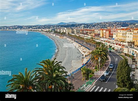 Promenade Des Anglais Nice Cote Dazur France Stock Photo Alamy