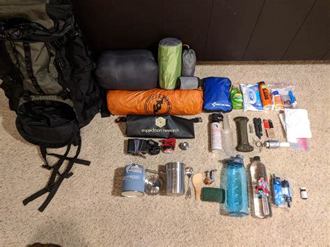 Please Take A Look At My First Backpacking Setup Getting Ready To Go