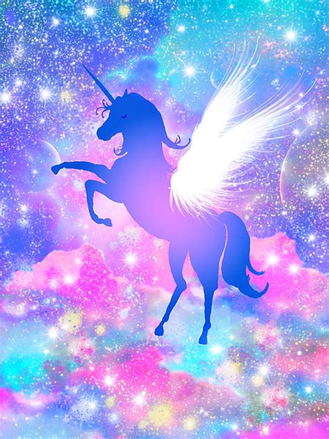 Discover More Than 83 Sparkle Glitter Unicorn Wallpaper Latest In