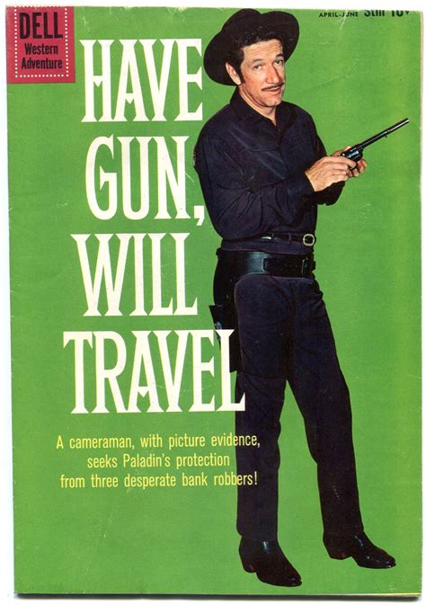 Have Gun Will Travel 5 1960 Dell Tv Western Comic Richard Boone G