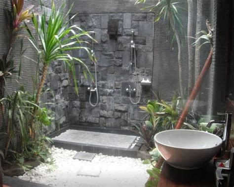 Pin By Ginger Hall On Outdoor Bathroom Outdoor Bathrooms Balinese