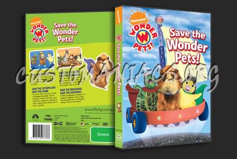 Wonder Pets Save The Wonder Pets Dvd Cover Dvd Covers And Labels By