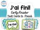 J Ai Fini Early Finisher Task Cards For Classroom Management Tpt