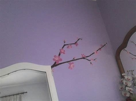 Cherry Blossom Vinyl For Bedroom Decor Decor Bedroom Decor Home
