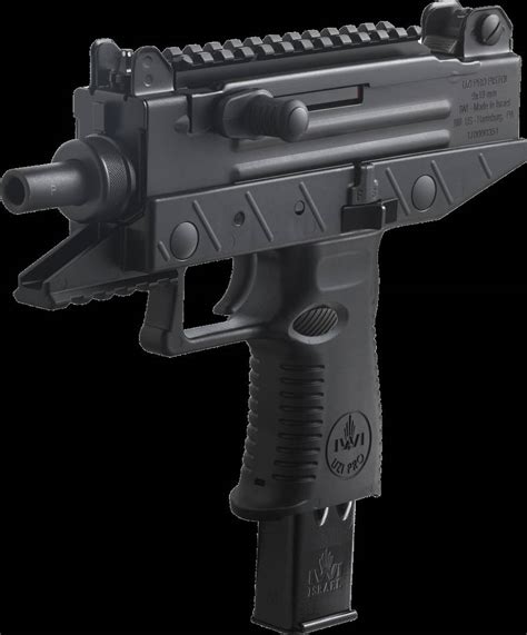 Iwi Us Upp9s T Uzi Pro 9mm Luger 450 Tb 251 Black Black Polymer Grip