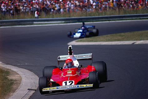 Niki Lauda Ferrari 312t And Patrick Depailler Tyrrell Ford 007
