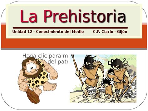 Que Es La Prehistoria