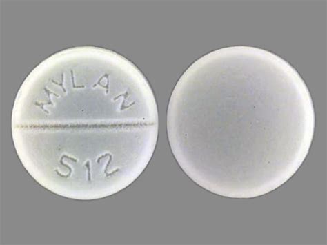 Pill Finder Mylan 512 White Round
