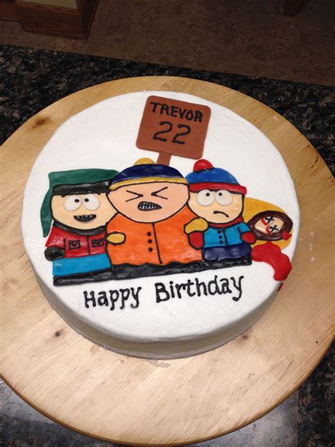 South Park Cake Eric Cartman South Park Characters Cake Makers Sweet