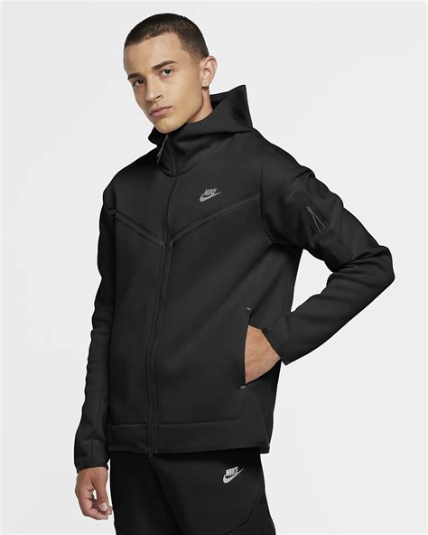 Nike men's sportswear club fleece full zip hoodie. Nike Sportswear Tech Fleece Hoodie met rits voor heren ...