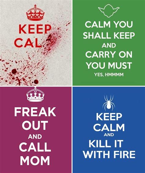 Stay Calm Posters
